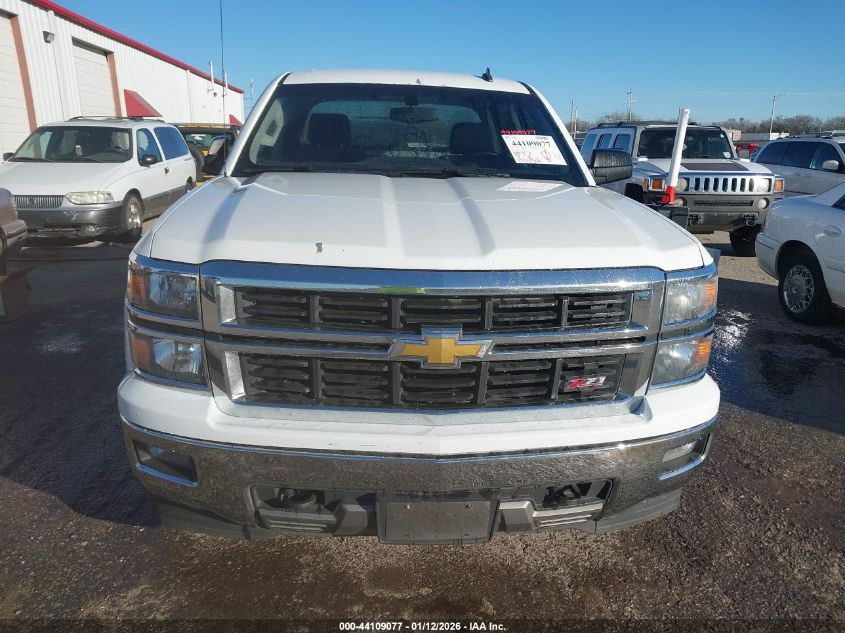 2014 Chevrolet Silverado 1500 2Lt VIN: 3GCUKREC7EG563777 Lot: 44109077