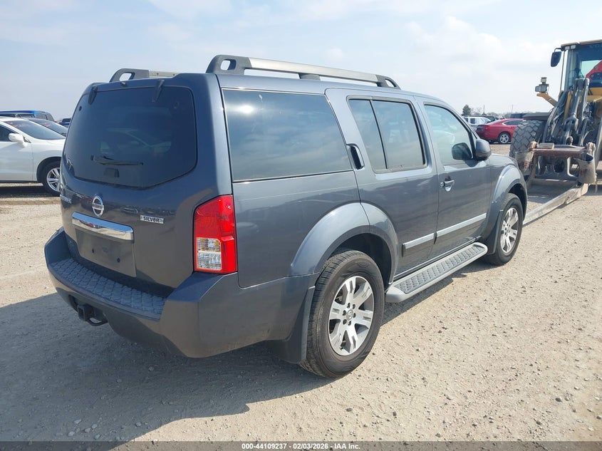 Vin: 5n1ar1nn9bc630875, lot: 44605133, nissan pathfinder silver 20114