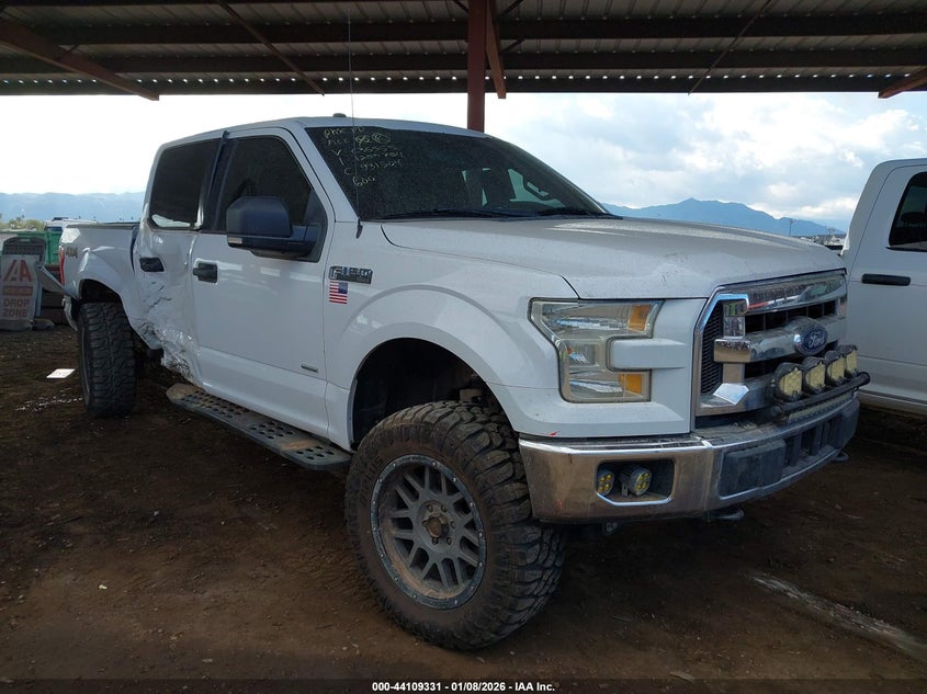 1FTEW1EP1HKC35555 2017 Ford F-150 Xlt auction photo 1