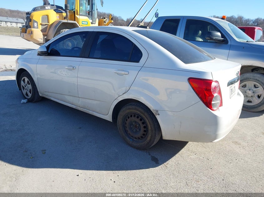 Vin: 1g1ja5sh1g4133055, lot: 44605274, chevrolet sonic ls auto 20163