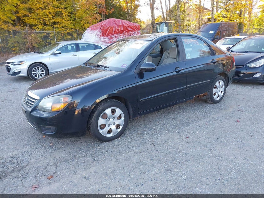 2009 Kia Spectra Ex KNAFE222495652011 photo 1