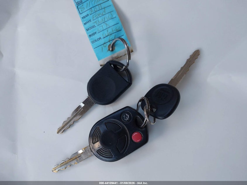 2011 Ford Taurus Sel VIN: 1FAHP2EW9BG182398 Lot: 44109441