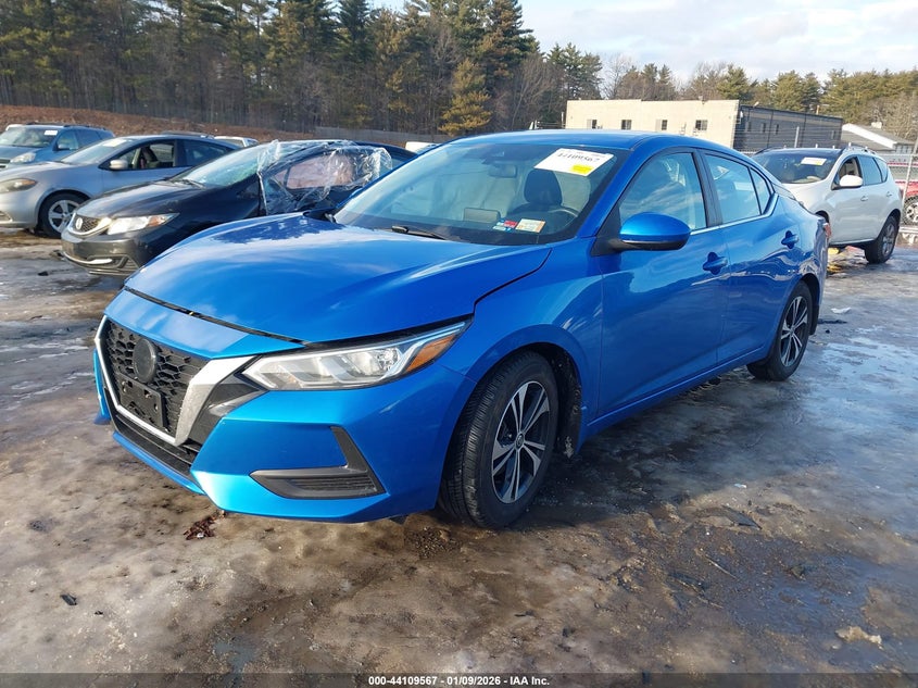 2021 Nissan Sentra Sv Xtronic Cvt