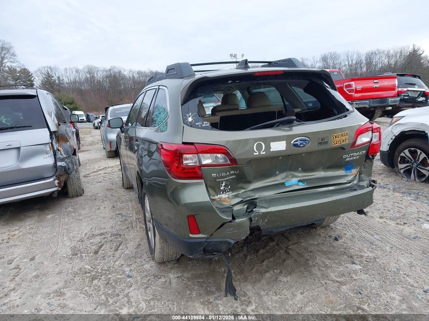 2016 Subaru Outback 2.5I Premium