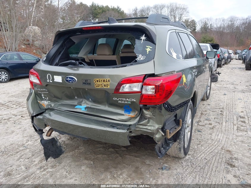 2016 Subaru Outback 2.5I Premium