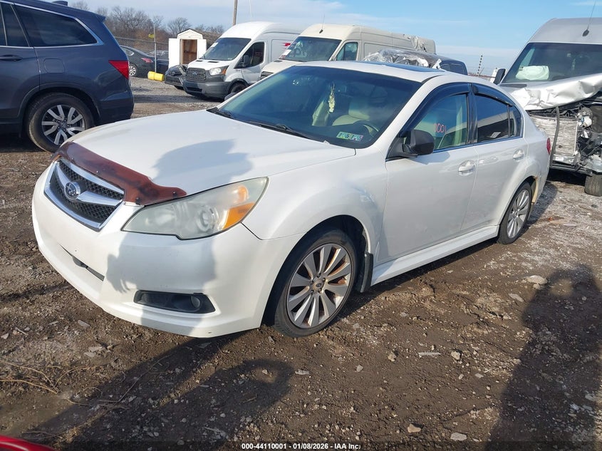 Vin: 4s3bmbk65b3261961, lot: 44605897, subaru legacy 2.5i limited 20112