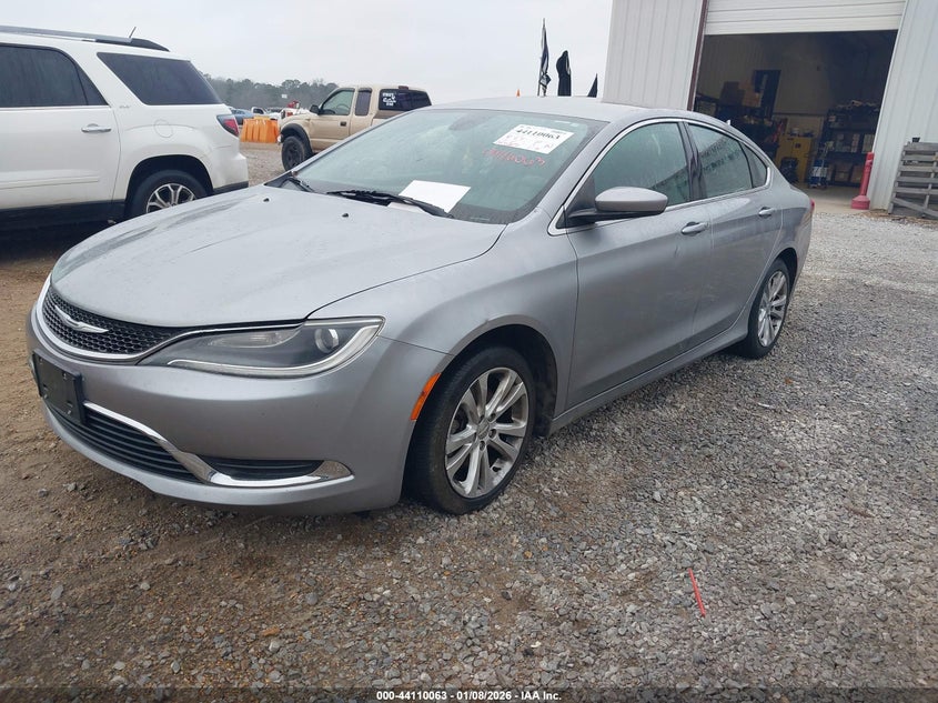 Vin: 1c3cccab7fn574942, lot: 44605959, chrysler 200 limited 20152