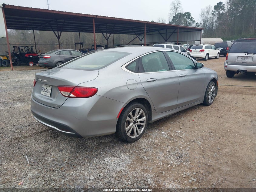 Vin: 1c3cccab7fn574942, lot: 44605959, chrysler 200 limited 20154