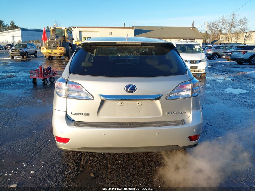 2010 Lexus Rx 450H VIN: JTJZB1BA0A2001942 Lot: 44110152