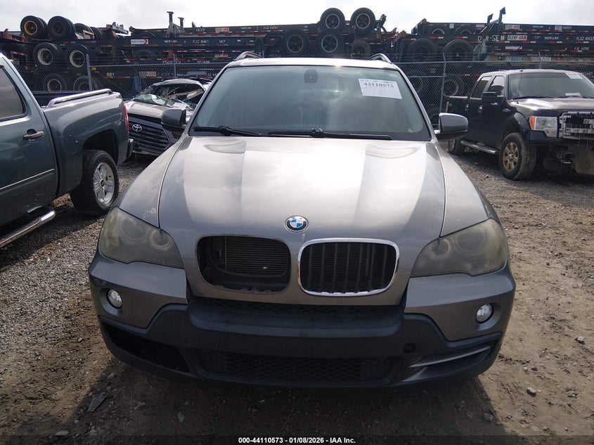 2009 BMW X5 3.0 Xdrive30i Silver Lot 111044110573 Vin 5UXFE435X9L271720