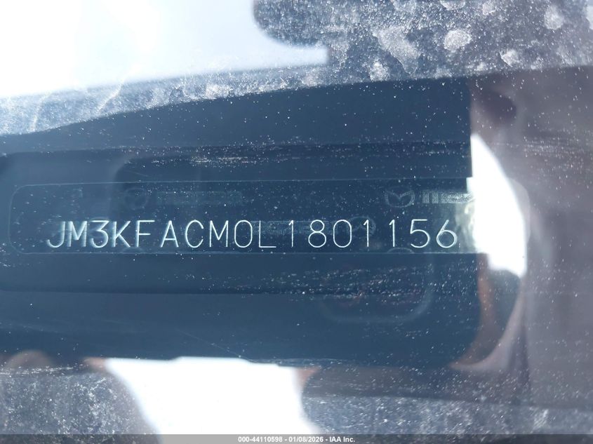 2020 Mazda Cx-5 Touring VIN: JM3KFACM0L1801156 Lot: 44110598