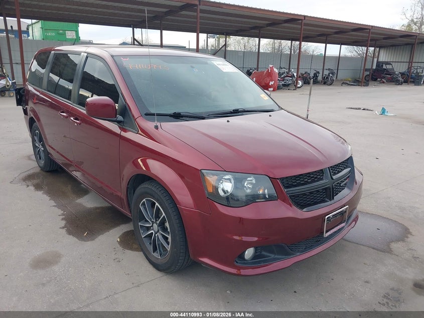 2018 DODGE GRAND CARAVAN Burgundy VIN: 2C4RDGBG6JR221219