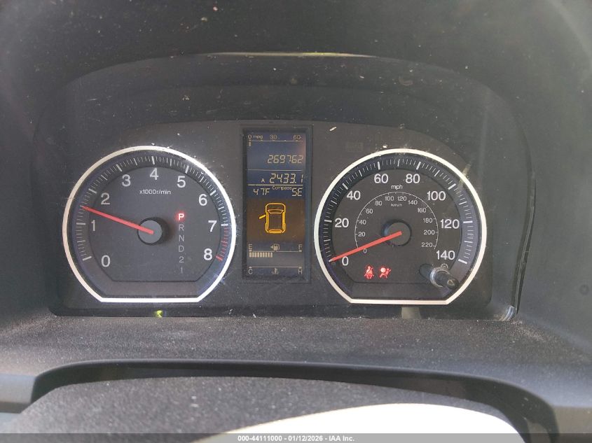 2010 Honda Cr-V Ex-L VIN: 5J6RE3H72AL002919 Lot: 44111000