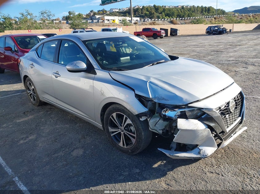 VIN 3N1AB8CV6MY225557 2021 NISSAN SENTRA SV XTRONIC CVT
