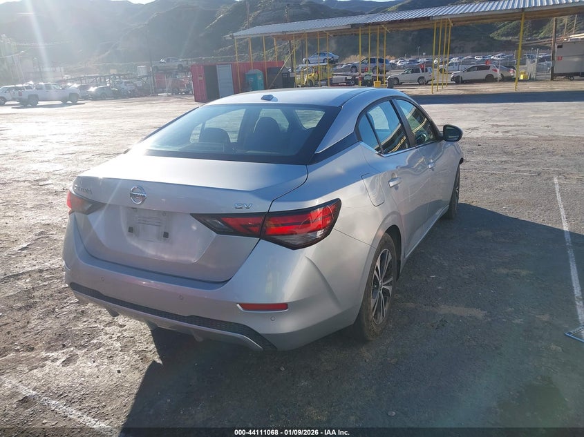 VIN 3N1AB8CV6MY225557 2021 NISSAN SENTRA SV XTRONIC CVT