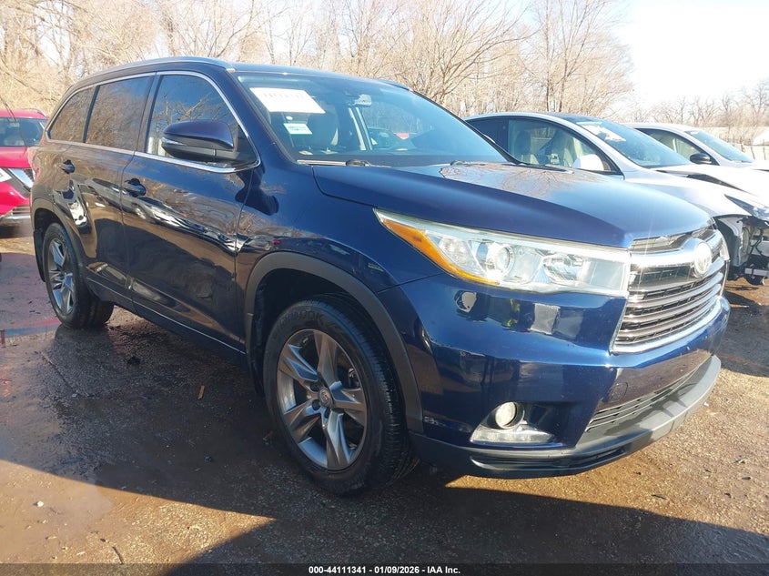 5TDDKRFH5FS174939 2015 Toyota Highlander Limited V6 auction photo 1