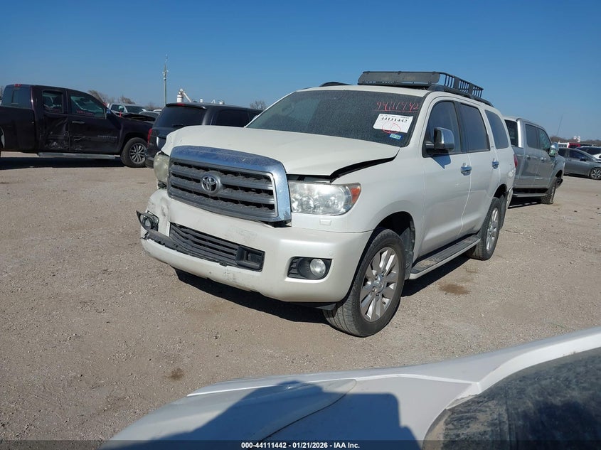 Vin: 5tdyy5g17ds048234, lot: 44607338, toyota sequoia platinum 5.7l v8 20132
