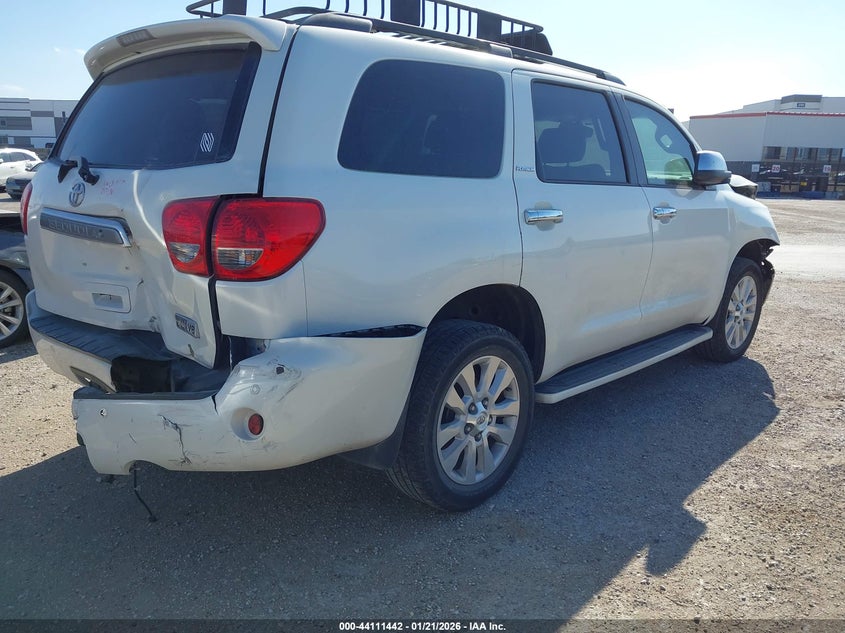 Vin: 5tdyy5g17ds048234, lot: 44607338, toyota sequoia platinum 5.7l v8 20134