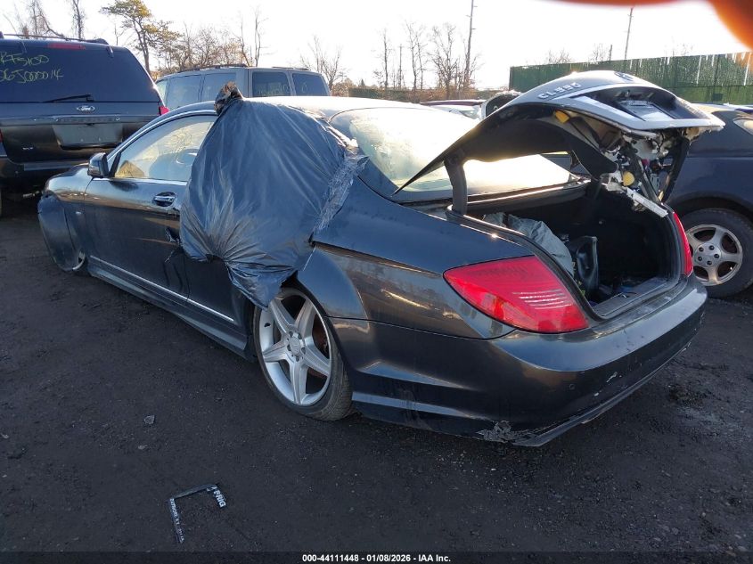 2011 Mercedes-Benz Cl 550 4Matic