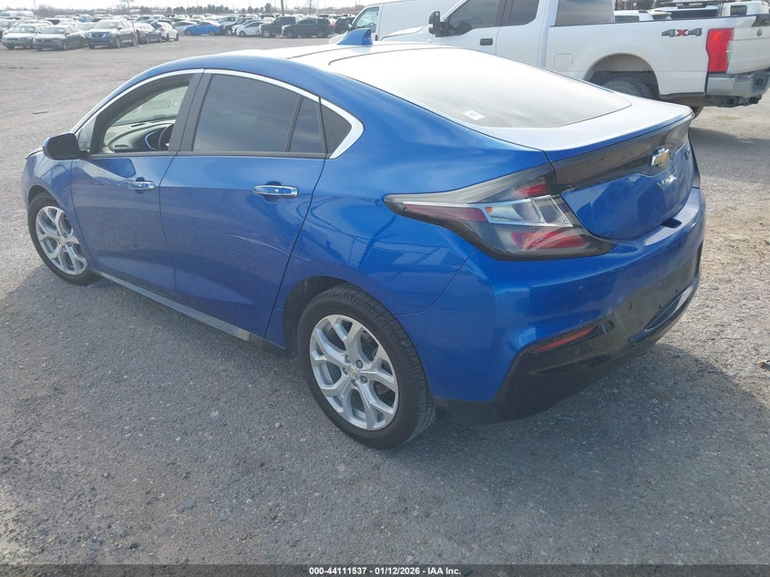 Vin: 1g1rb6s56hu125532, lot: 44607433, chevrolet volt premier 20173