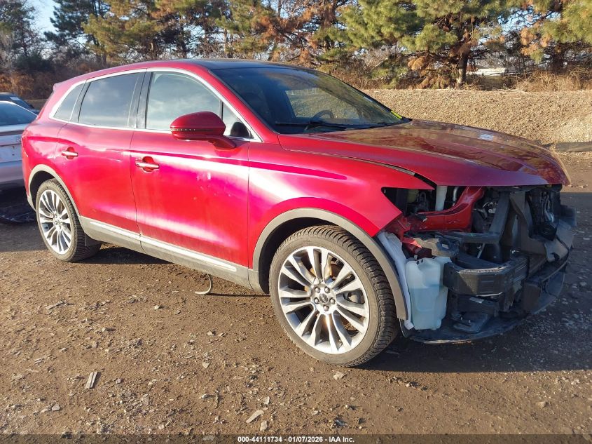 2016 Lincoln Mkx Reserve