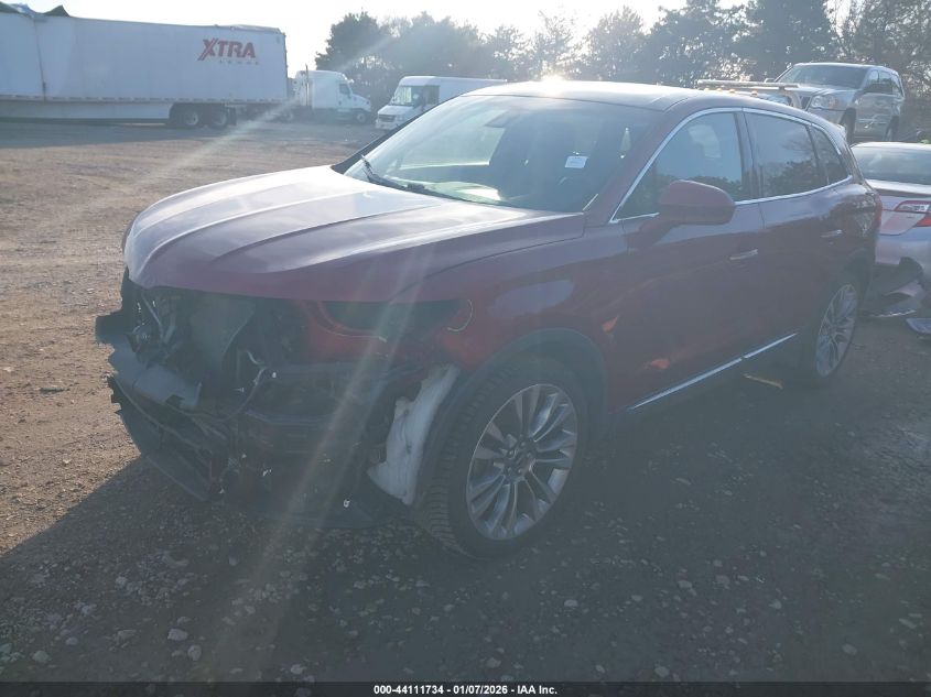 2016 Lincoln Mkx Reserve