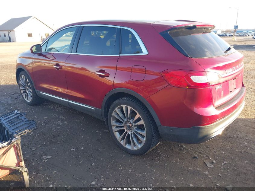 2016 Lincoln Mkx Reserve
