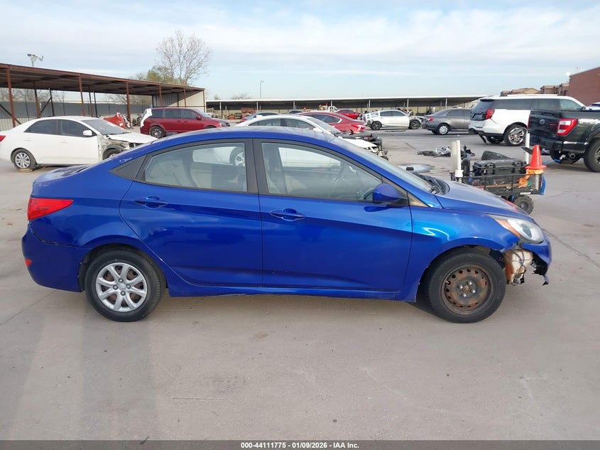 2013 Hyundai Accent Gls VIN: KMHCT4AE4DU368147 Lot: 44111775
