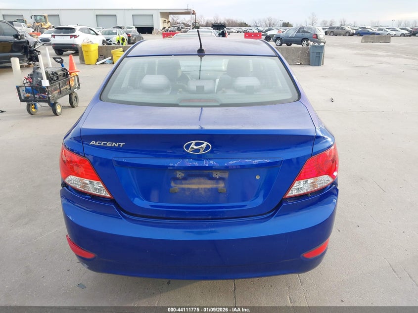 2013 Hyundai Accent Gls VIN: KMHCT4AE4DU368147 Lot: 44111775