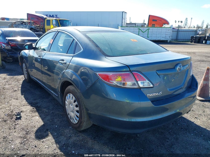 2012 Mazda 6 2.5 Azda6 I Sport Blue Lot 111044111779 Vin 1YVHZ8BH1C5M07420