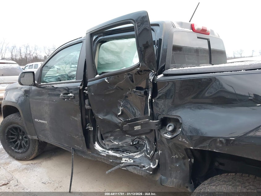 VIN 1GCGTDEN5M1289166 2021 CHEVROLET COLORADO 4WD  SHORT BOX Z71
