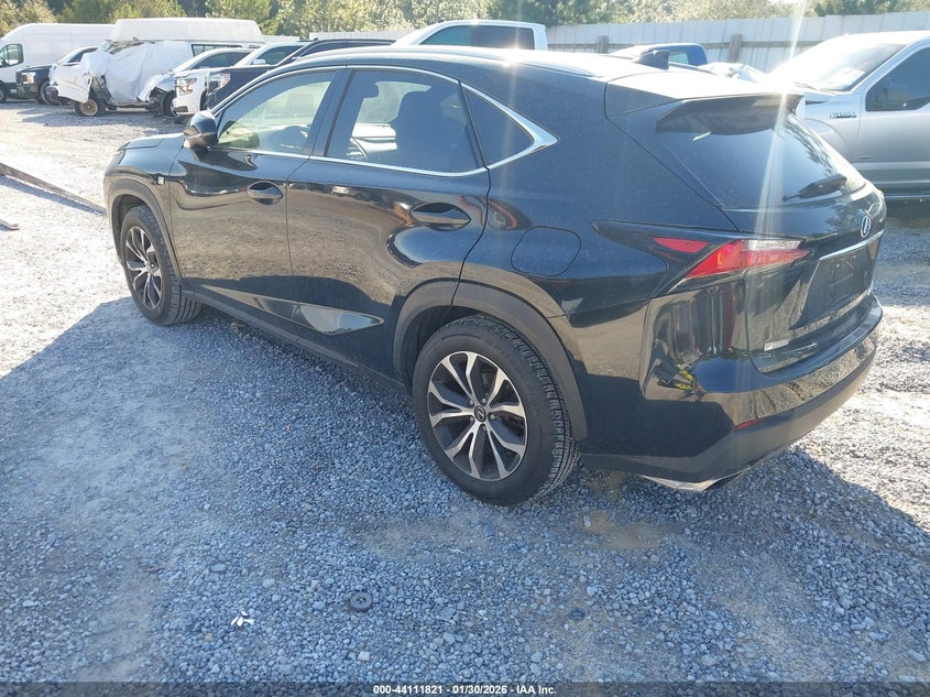 Vin: jtjbarbzxf2019476, lot: 44607717, lexus nx 200t f sport 20153
