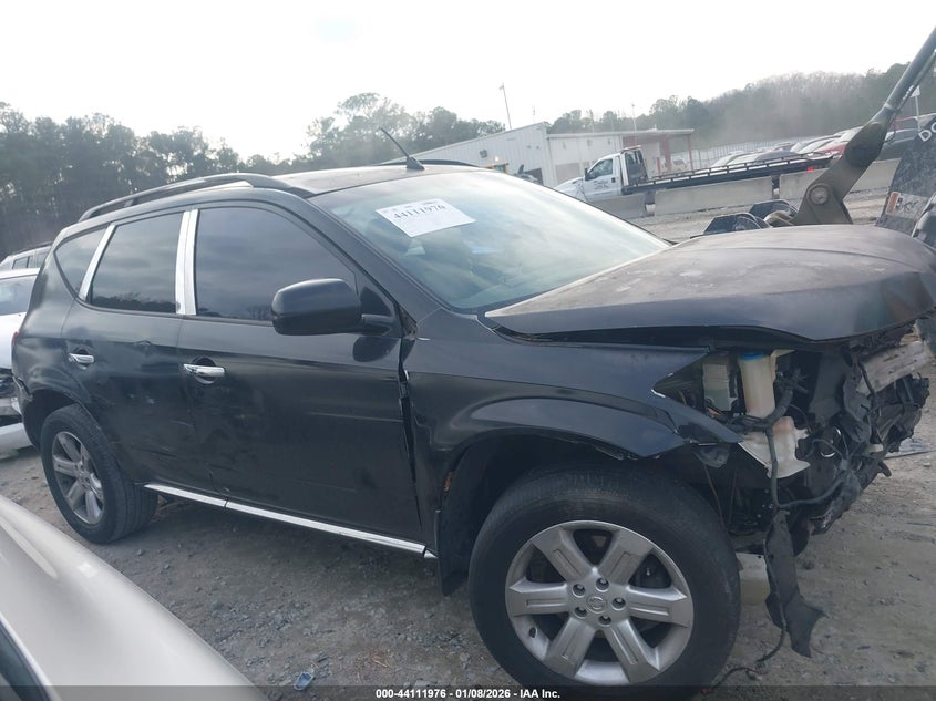 2006 Nissan Murano Sl VIN: JN8AZ08T86W405817 Lot: 44111976