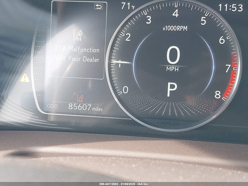 2019 Lexus Es 350 VIN: 58ABZ1B16KU014849 Lot: 44112002