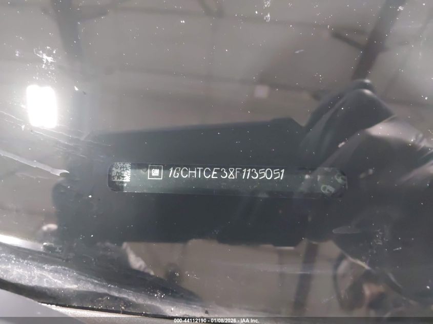 2015 Chevrolet Colorado Z71 VIN: 1GCHTCE38F1135051 Lot: 44112190