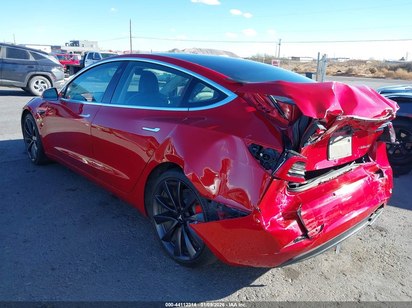 VIN 5YJ3E1EC5LF742018 2020 TESLA MODEL 3 PERFORMANCE DUAL MOTOR ALL-WHEEL DRIVE