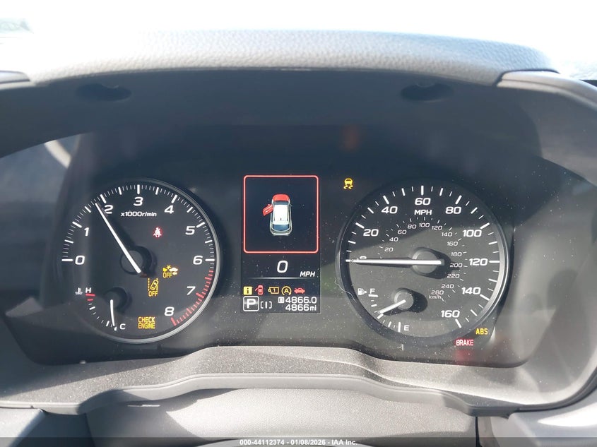 2025 Subaru Crosstrek VIN: JF2GUABC8SH266680 Lot: 44112374