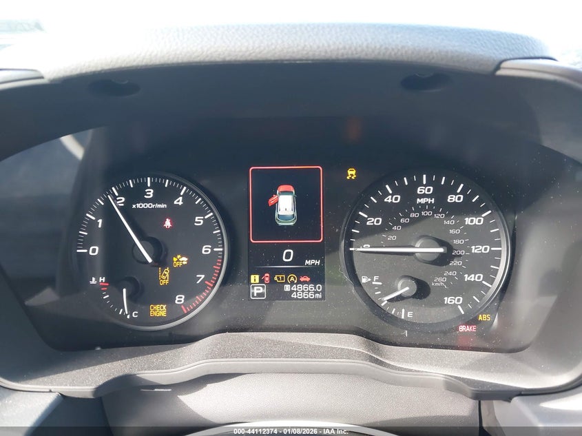 2025 Subaru Crosstrek VIN: JF2GUABC8SH266680 Lot: 44112374