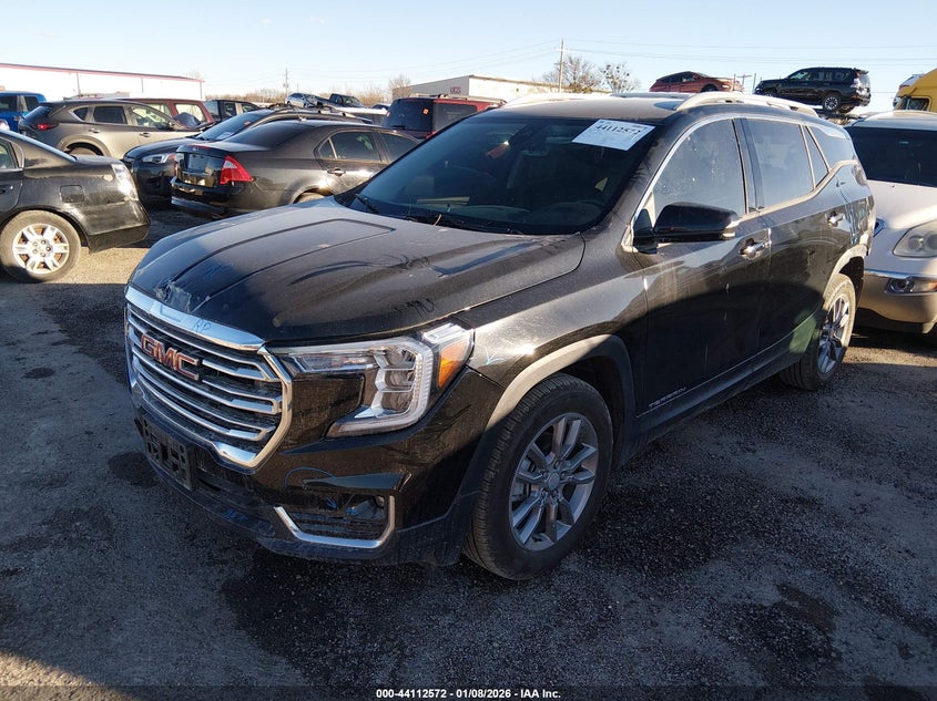 Vin: 3gkalveg8rl224409, lot: 44608468, gmc terrain awd slt 20242