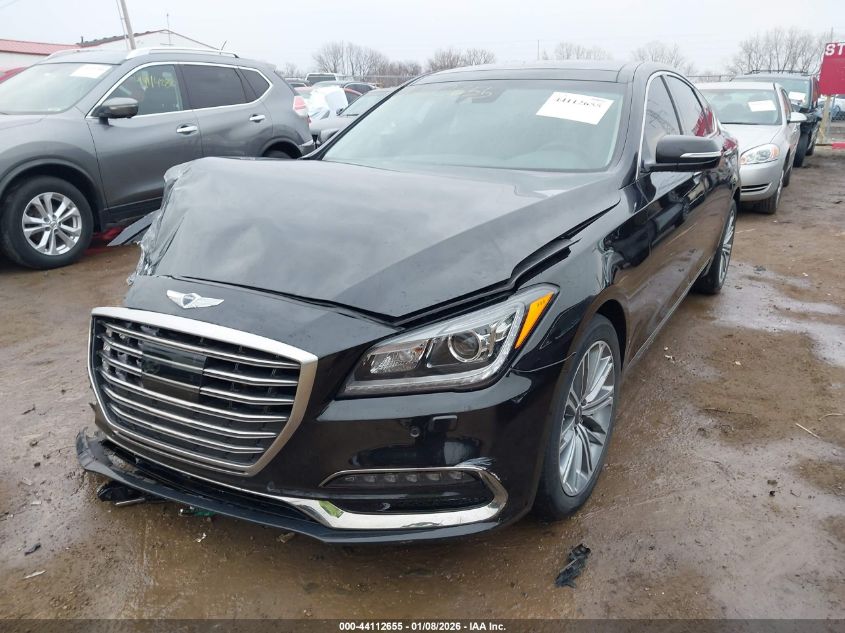 2018 Genesis G80 3.8
