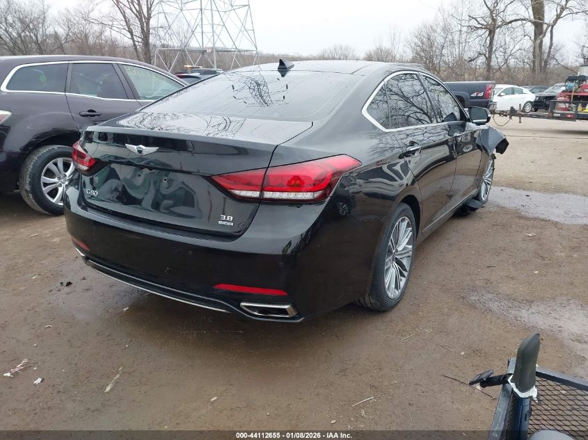 2018 Genesis G80 3.8
