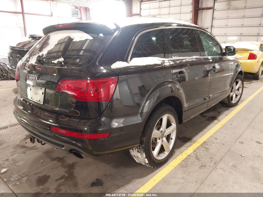 2012 Audi Q7 3.0T S Line Prestige