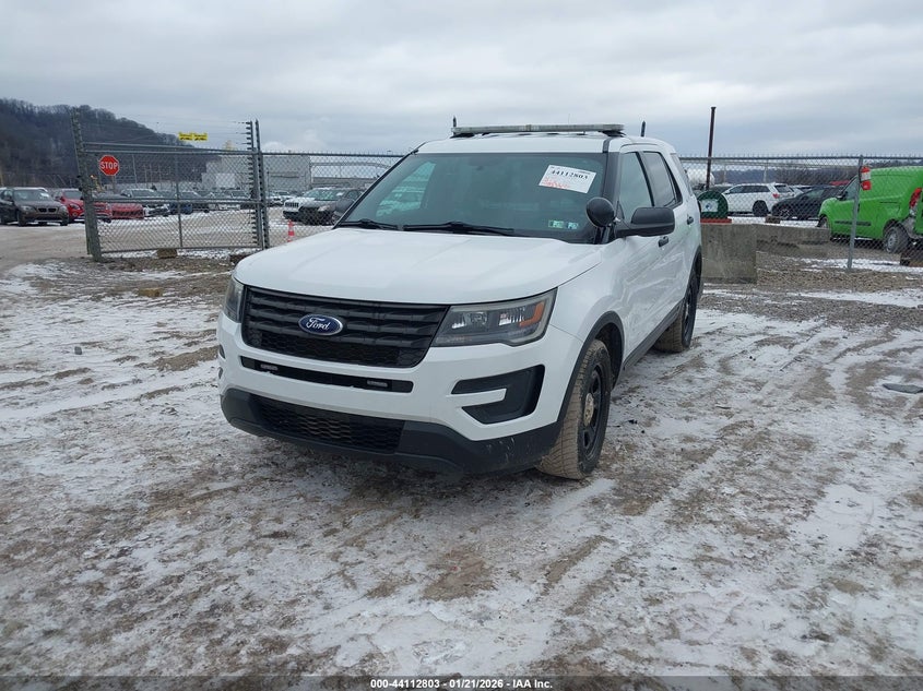 Vin: 1fm5k8ar5hgc91119, lot: 44608699, ford utility police interceptor 20172