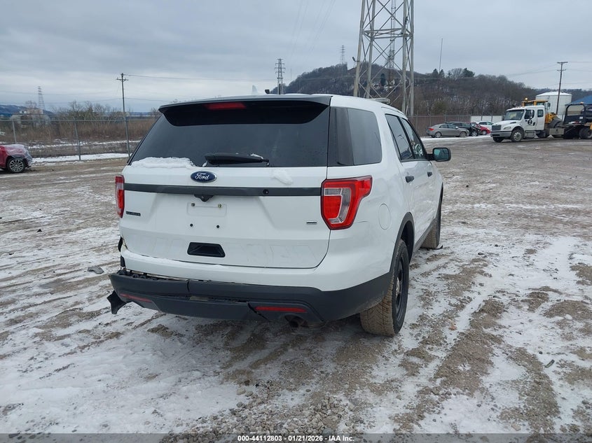 Vin: 1fm5k8ar5hgc91119, lot: 44608699, ford utility police interceptor 20174
