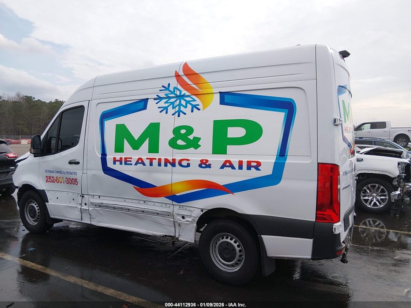 2024 Mercedes-Benz Sprinter 2500 Standard Roof 4-Cyl Diesel Ho VIN: W1Y4NBHY4RP723682 Lot: 44112936