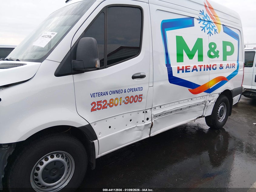 2024 Mercedes-Benz Sprinter 2500 Standard Roof 4-Cyl Diesel Ho VIN: W1Y4NBHY4RP723682 Lot: 44112936