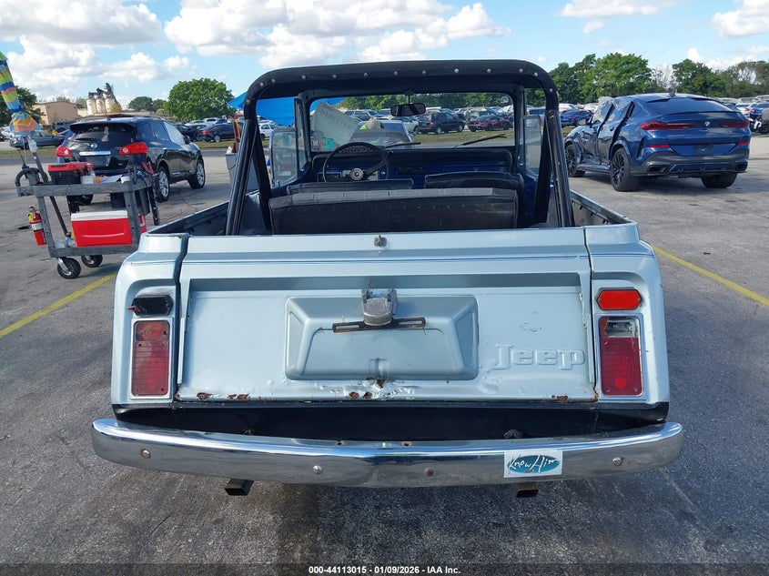 1972 Jeep Commando VIN: J2A87FVH43366 Lot: 44113015