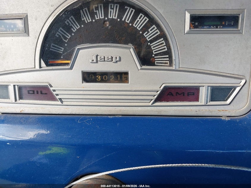 1972 Jeep Commando VIN: J2A87FVH43366 Lot: 44113015