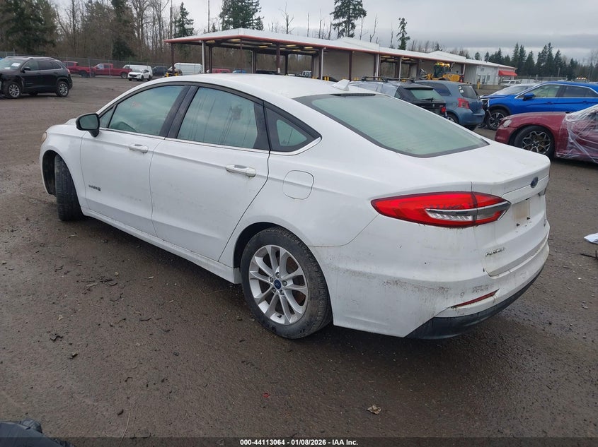 2019 Ford Fusion Hybrid Se