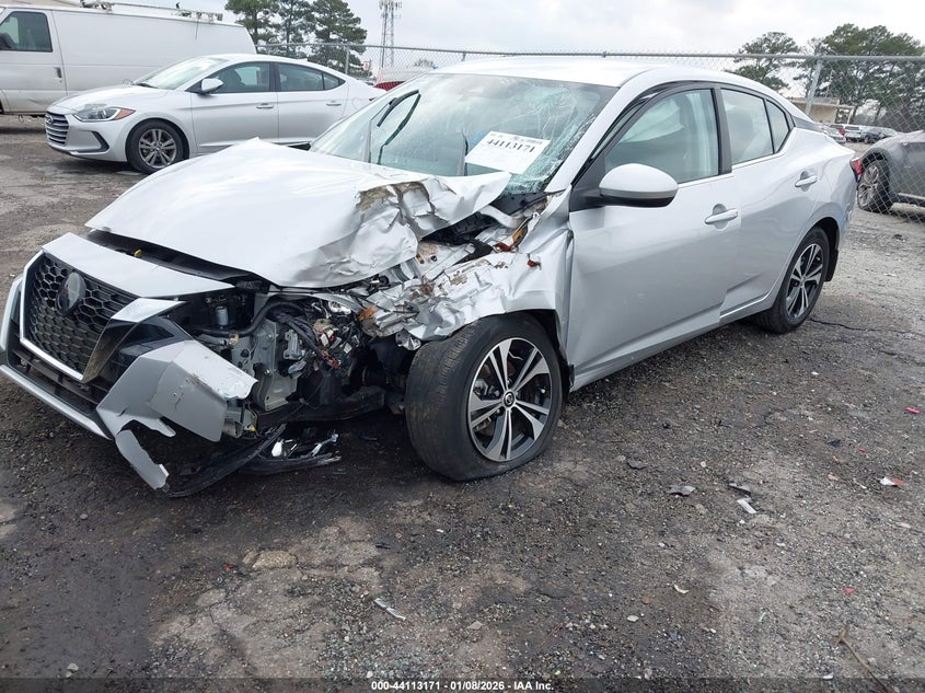 2022 Nissan Sentra Sv Xtronic Cvt